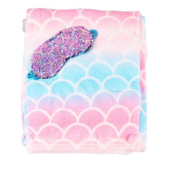 Capelli New York Mermaid Eyse Mask and Throw Set - Picture 6 of 7